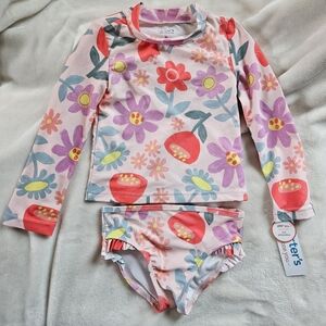 NWT Carter's 3T 2-piece swimsuit